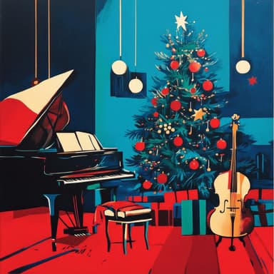 Calm Yuletide Resonance: Snowy Blanket Harmonies