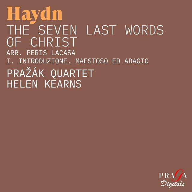 Haydn: The Seven Last Words of Christ, Op. 51, Hob.III:50-56: I. Introduzione. Maestoso ed Adagio
