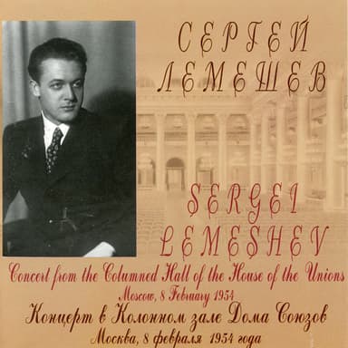 Rimsky-Korsakov, Schubert & Others: Songs (Live)