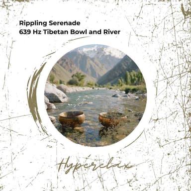Rippling Serenade: 639 Hz Tibetan Bowl and River
