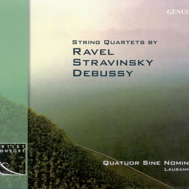 Ravel, M.: String Quartet / Stravinsky, I.: 3 Pieces for String Quartet / Debussy, C.: String Quartet