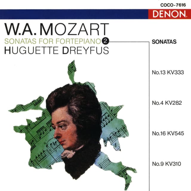 W. A. Mozar: Selected Piano Sonatas, Vol. 2