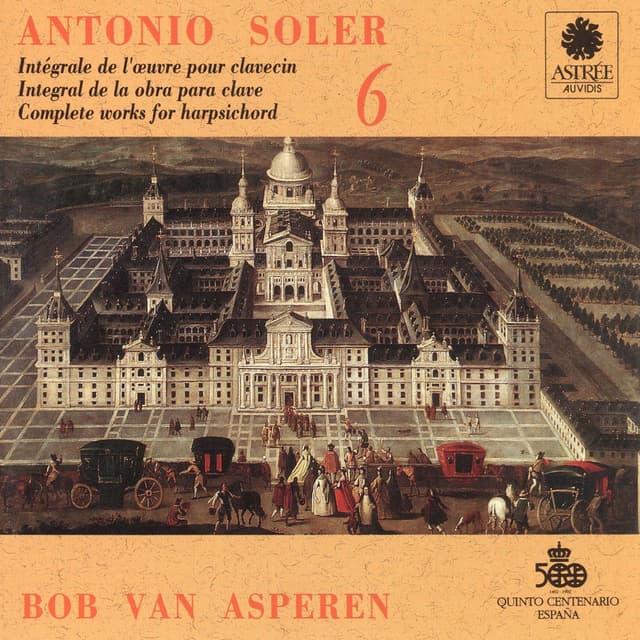 Soler: L'œuvre pour clavecin, Vol. 6 (Clavecin Michael Johnson, Fontmell Magna, 1979, d'après Pascal Taskin, Paris 1764)