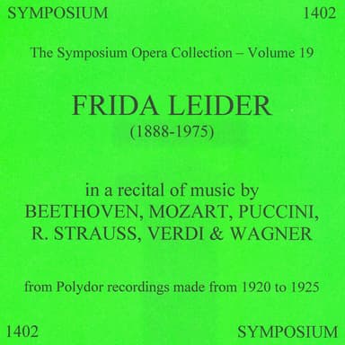 The Symposium Opera Collection, Vol. 19 (1924)