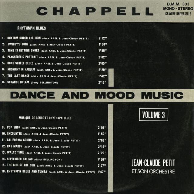 DMM 303: Dance And Mood Music, Vol. 3