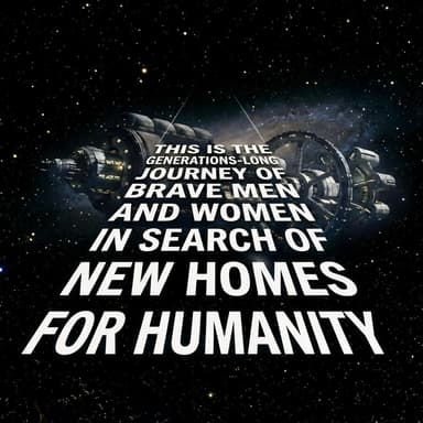 This is the generations-long journey of brave men and women in search of new homes for humanity
