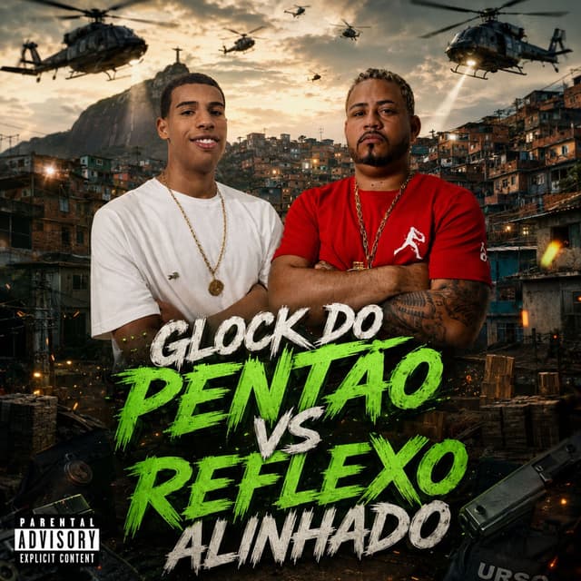 GLOCK DO PENTÃO VS REFLEXO ALINHADO