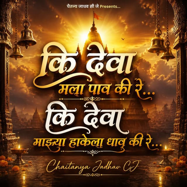 Ki Deva Mala Pav Ki Re Mazya Hakela Dhav Ki Re