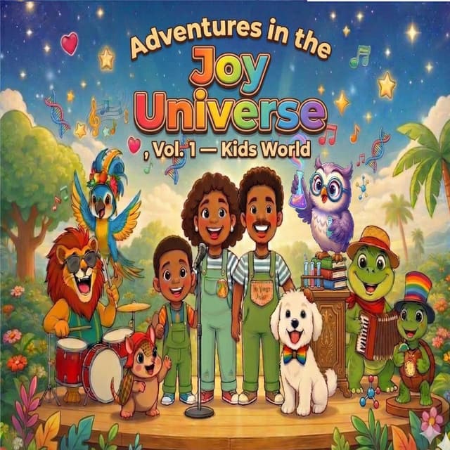 The universe of joy, the world of happiness and fun