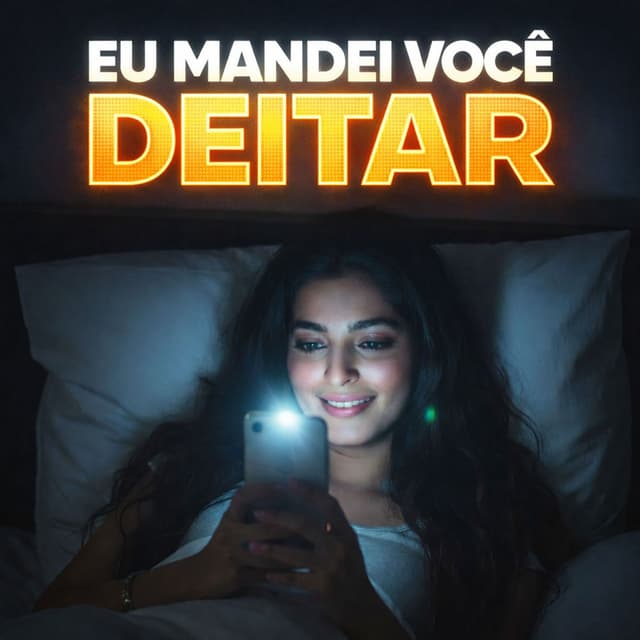 EU MANDEI VOCÊ DEITAR