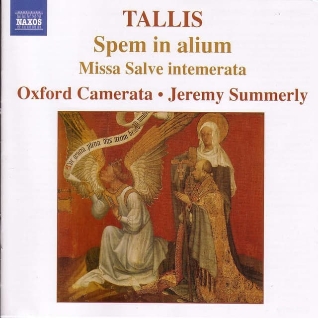 Tallis: Spem in alium & Mass "Salve intemerata"