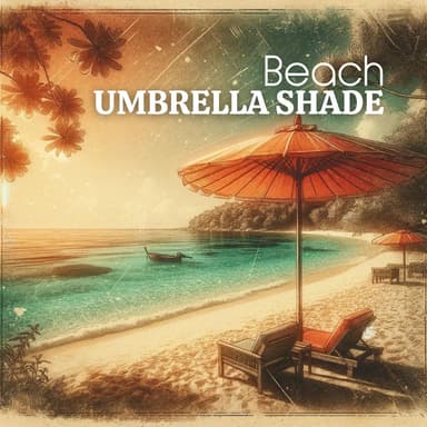 Beach Umbrella Shade: Seaside Serenity, Crystal Dreamscapes, Jazz Tranquility
