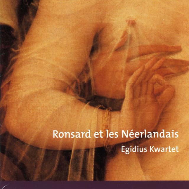 Ronsard et les Néerlandais, and the composers of the Low Countries