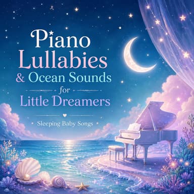 Piano Lullabies & Ocean Sounds for Little Dreamers