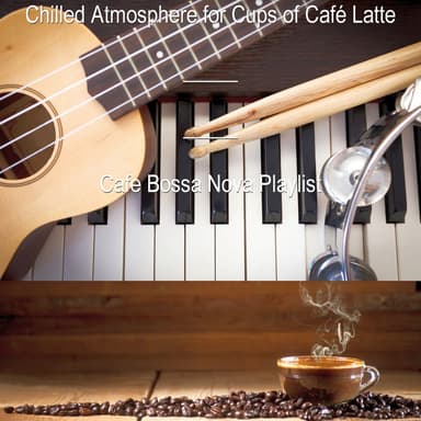 Chilled Atmosphere for Cups of Café Latte