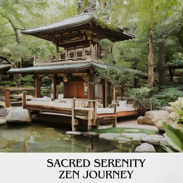 Sacred Serenity: Zen Journey - Tranquil Buddhist Meditations, Nature Harmonies, and Relaxing Compositions for OM Chanting, Prayer