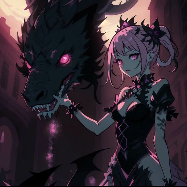 Lady w/ The Dragon