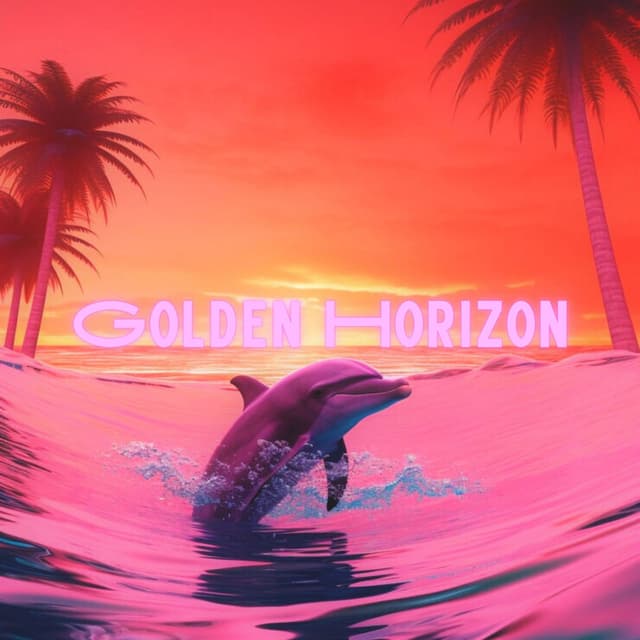 Golden Horizon: Reflections of Paradise