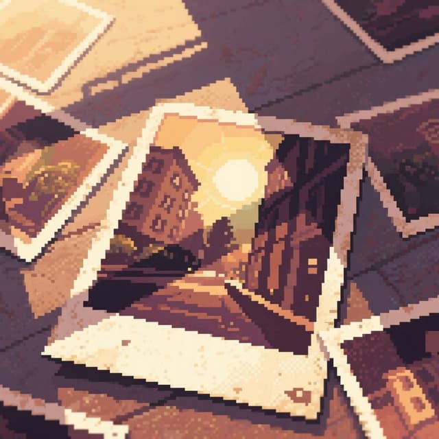 Sunlit Old Photos