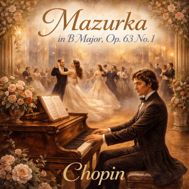 Mazurka in B major, Op. 63 no. 1