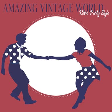 Amazing Vintage World - Retro Party Style: Dixieland and Bebop Jazz, New Orleans Rhytmhms, Jazz Chill Session, Night Coffee Fun