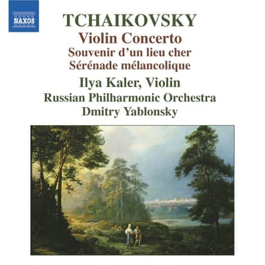 Souvenir d'un lieu cher, Op. 42 (arr. A.k. Glazunov for violin and orchestra): Iii. Mélodie