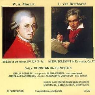 Missa in Do Minor - continuare si Beethoven - Missa Solemnis in Re Major