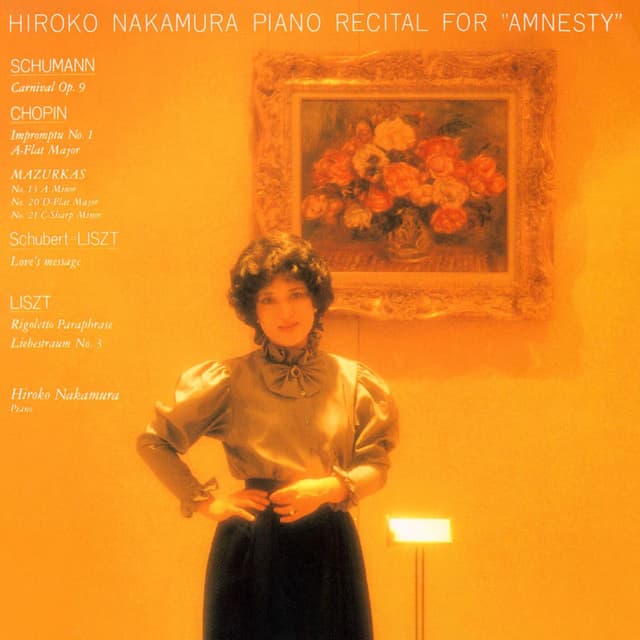 Hiroko Nakamura Piano Recital For "Amnesty" (Live)