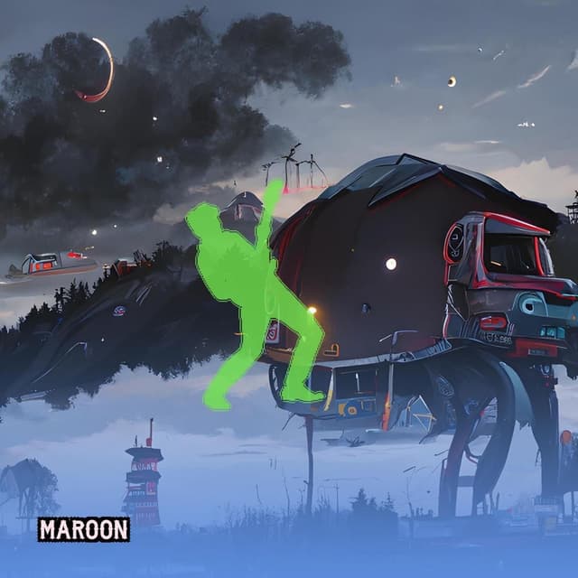 Maroon