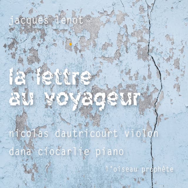 La lettre au voyageur