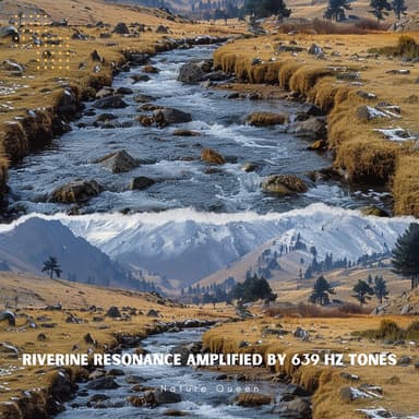 Riverine Resonance Amplified by 639 Hz Tones