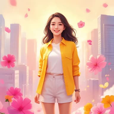幸福的小女人