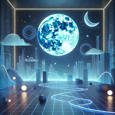Lunar Chill: Modern Electronic Serenity