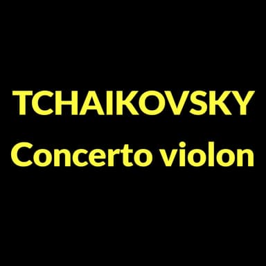 Concerto violon in D Major, Op.35: III. Finale. Allegro vivacissimo (Résumé)