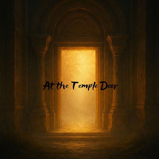 At the Temple Door