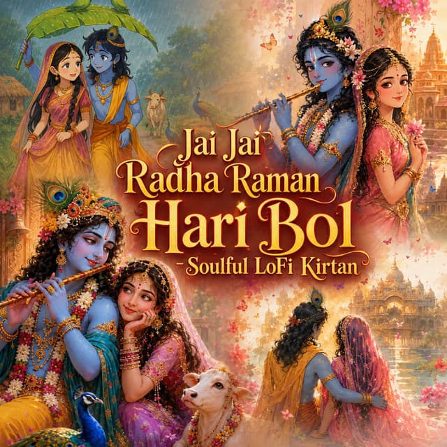 Jai Jai Radha Raman Hari Bol - Soulful LoFi Kirtan