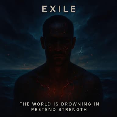 THE WORLD IS DROWNING IN PRETEND STRENGTH