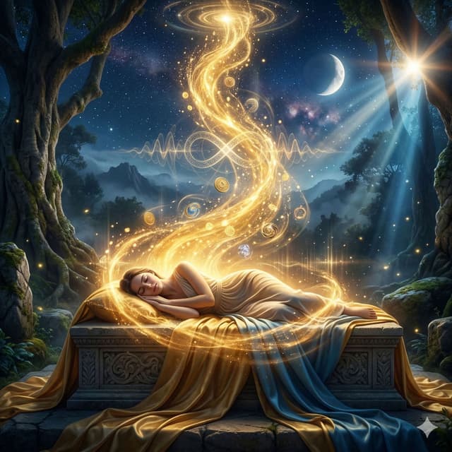 Manifest Wealth While You Sleep: 888 Hz Abundance Frequencies