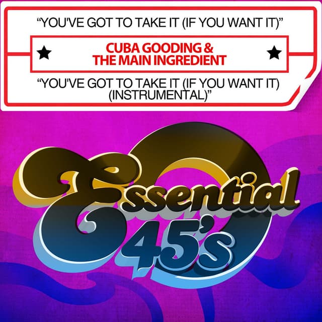 You've Got To Take It (If You Want It)