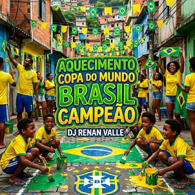 Aquecimento Copa do Mundo Brasil Campeão