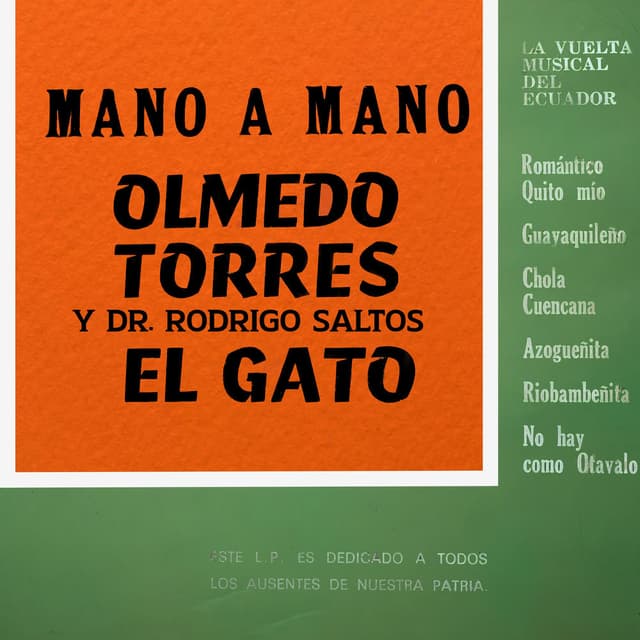 Mano a Mano Olmedo Torres y Dr. Rodrigo Saltos "El Gato"