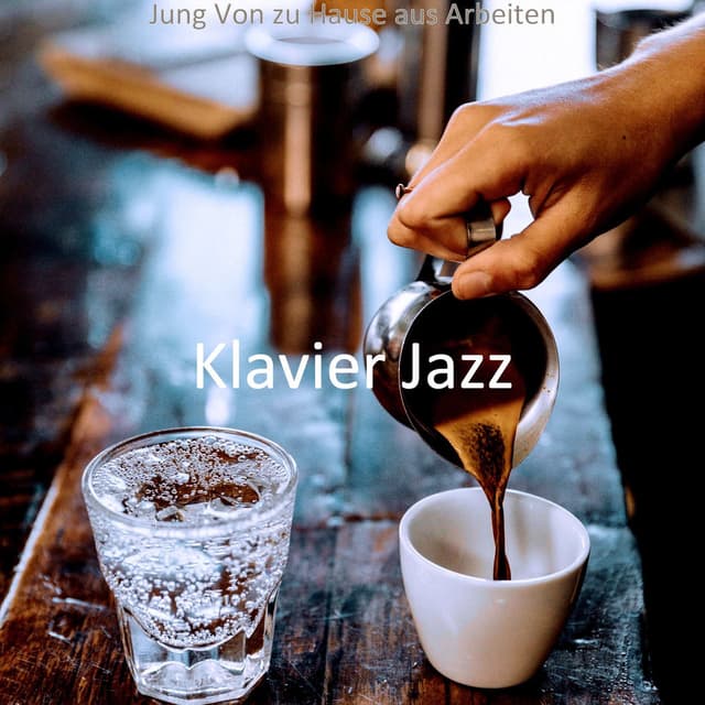 Jung Von zu Hause aus Arbeiten