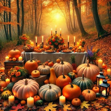 Célébration de l'ambiance Mabon: Musique celtique d'automne