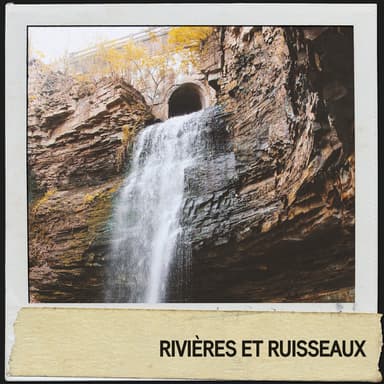 Rivières et ruisseaux : chants de la cascade
