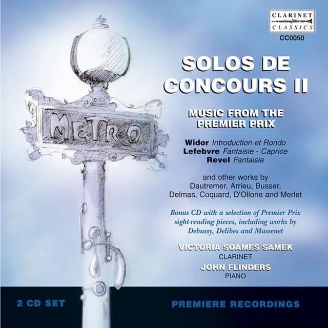 Solos de Concours II; music from the Premier Prix