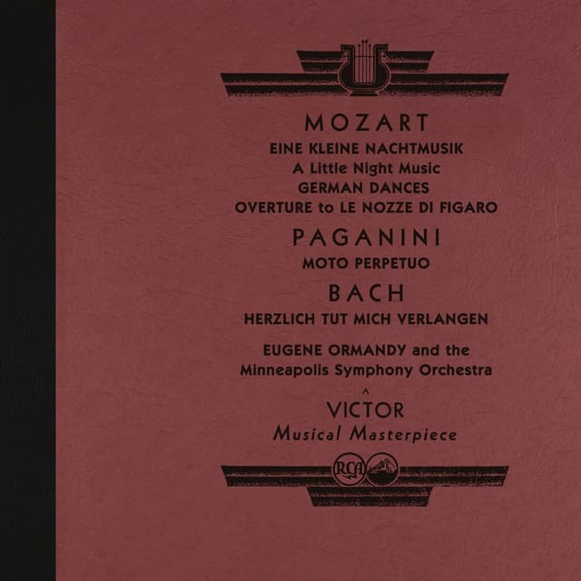 Mozart: Eine kleine Nachtmusik & German Dances - Works by Paganini and Bach (2022 Remastered Version)