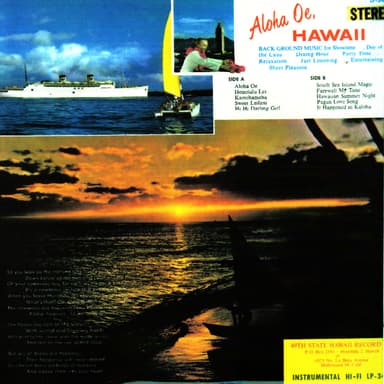 Aloha Oe, Hawaii