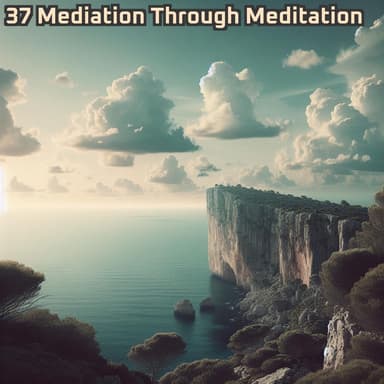 37 Mediation Through Meditation