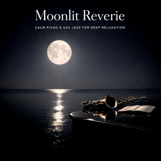 Moonlit Reverie (Calm Piano & Sax Jazz for Deep Relaxation)