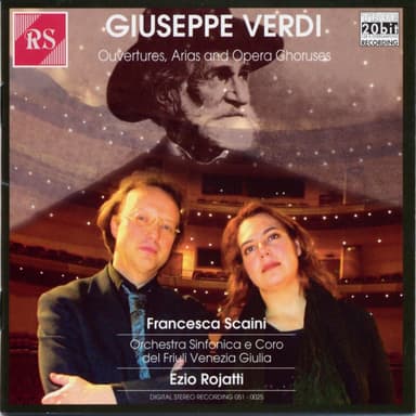 Giuseppe verdi : ouvertures, arias and opera choruses